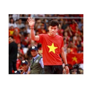 ÁO CỜ ĐỎ SAO VÀNG NGƯỜI LỚN, TRẺ EM ( Hàng Cotton chuẩn) XUONGMAYMINHPHUONG88 X43