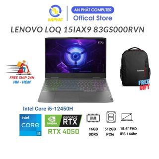 Laptop Lenovo LOQ 15IAX9 83GS000RVN (Core i5-12450HX | RTX 4050 6GB)