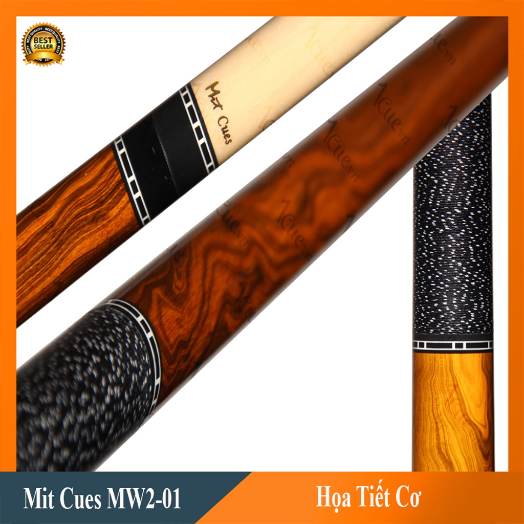 Cơ, Gậy Bi-a Mit Cues MW2-01 Ngọn Nguyên Bản