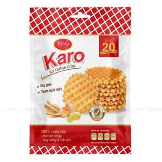 [HỎA TỐC] [TẬP ĐOÀN RICHY] BÁNH BƠ TRỨNG RICHY TÚI 270G (18 GÓI) BÁNH KARO CỨNG