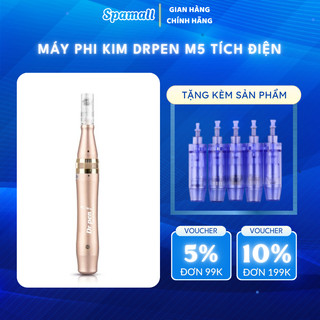Máy phi kim, máy lăn kim Dr.pen tích điện M5 dùng trong Spa, Thẩm mỹ viện