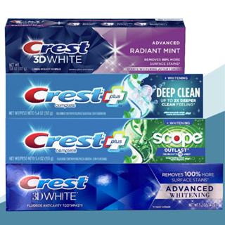 Kem Đánh Trắng Răng Crest 3D White Radiant Mint Deep Clean Pro Health