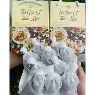 Trà Gạo Lứt Thảo Mộc 500gr