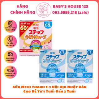 Sữa Meiji Thanh 1-3 Nội Địa Nhật