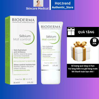 Kem dưỡng kiềm dầu Bioderma Sebium Mat Control 30ml