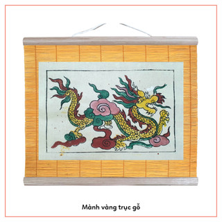 Tranh Đông Hồ Con Rồng - Dragon - Dong Ho folk woodcut painting