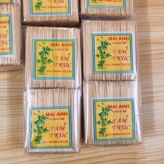 Tăm trúc mai anh cao cấp - loại dày