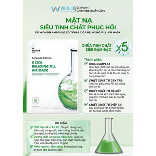 Mặt nạ Dr. Wonjin W.Therapy Sheet Mask Ampoule Edition