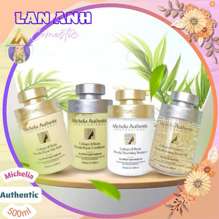 Bộ dầu gội Michelia Authentic 500ml Dầu gội phục hổi siêu mềm mượt tóc