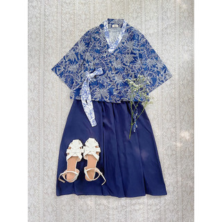 Hanbok xanh collection