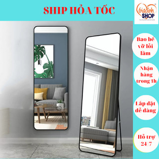   HOT 2023 Gương soi toàn thân chống vỡ di động hoặc treo tường sang trọng. 