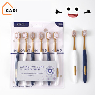 Sét 6 Bàn Chải Đánh Răng Hàn Quốc Lông Mềm Làm Sạch Bảo Vệ Răng