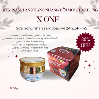 KEM NÁM TÀN NHANG ĐỒI MỒI 3 TÁC DỤNG X ONE 35G