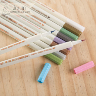 Bộ 10 bút STA Metallic Brush Nhũ Viết Caligraphy Trang Trí Sổ Bullet Journals