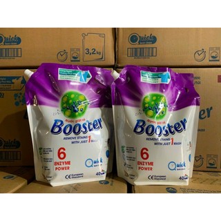 Nước giặt xả Bosster hương nắng mai, túi 3,2kg HÀNG CHÍNH HÃNG