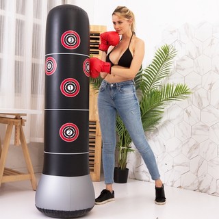Đấm bốc tự cân bằng cho trẻ em và người lớn { tặng kèm bơm hơi }