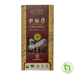 Phở gạo lứt hữu cơ Hoa Sữa 250g Organic Brown Rice Noodle