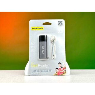 Đầu đọc thẻ nhớ pisen 2in1 usb 3.0 chính hãng cao cấp dùng chép game máy game stick 4k, đầu đọc thẻ td sd sdhc