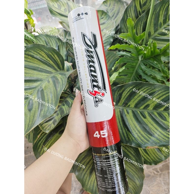 [Date Mới] Cầu lông bán nhân tạo 3in1 Dmantis D45 nhập Trung siêu tiết kiệm siêu bền