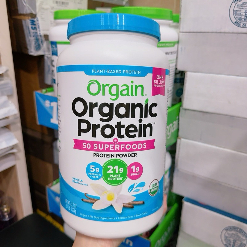 Bột Protein hữu cơ Orgain Organic Protein Superfoods 1.2 kg của Mỹ