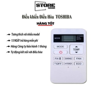 Điều Khiển  Điều Hòa Máy Lạnh TOSHIBA RAS-07BKV-E (Trắng Ngắn) RBC-ASX11E-C chất lượng tốt