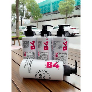 Gel Giữ Nếp Tóc Xoăn Hippie Xù Mì Tự Nhiên Không Bết B4