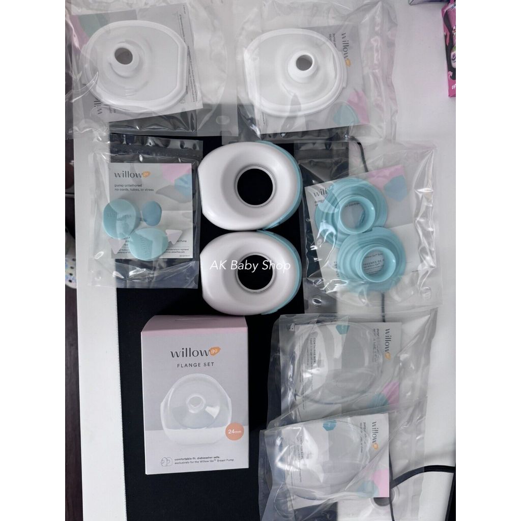 Phụ kiện máy hút sữa Willow Go (Diaphragm, Duckbill, Container)