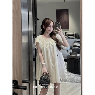 Váy Babydoll Cánh Tiên Dáng Ngắn Xoè Thêu Ong - Váy Bbd Cánh Tiên Thêu Ong