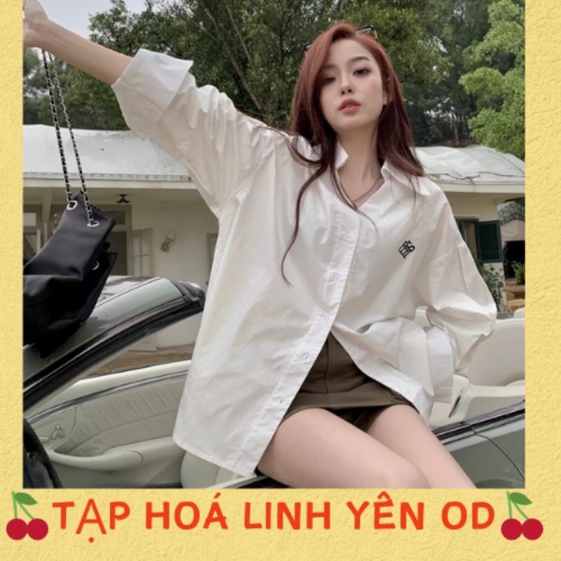 Áo Sơ Mi Phom Rộng Kiểu Dáng Trẻ Trung