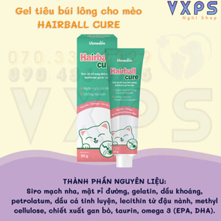 Hairball Cure - Gel Dinh Dưỡng Tiêu Búi Lông Trong Dạ Dày Và Đường Ruột