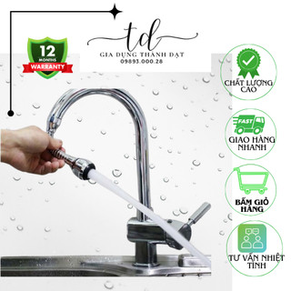 Đầu vòi xịt nước tăng áp cho vòi bồn rửa Turbo Flex thuận tiện khi sử dụng giá cực rẻ