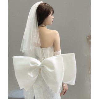 Nơ cài váy cưới đầm tiệc