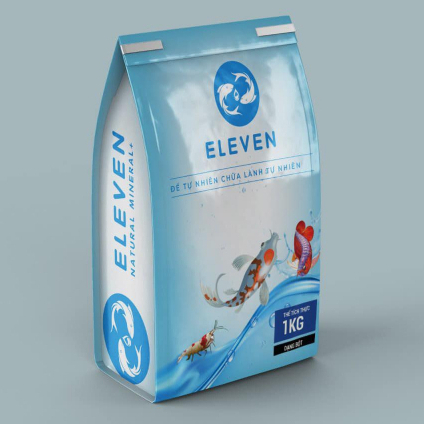 Khoáng cá  ELEVEN NATURAL MINERAL DẠNG BỘT  ( 250 Gr, 500 Gr, 1 Kg )
