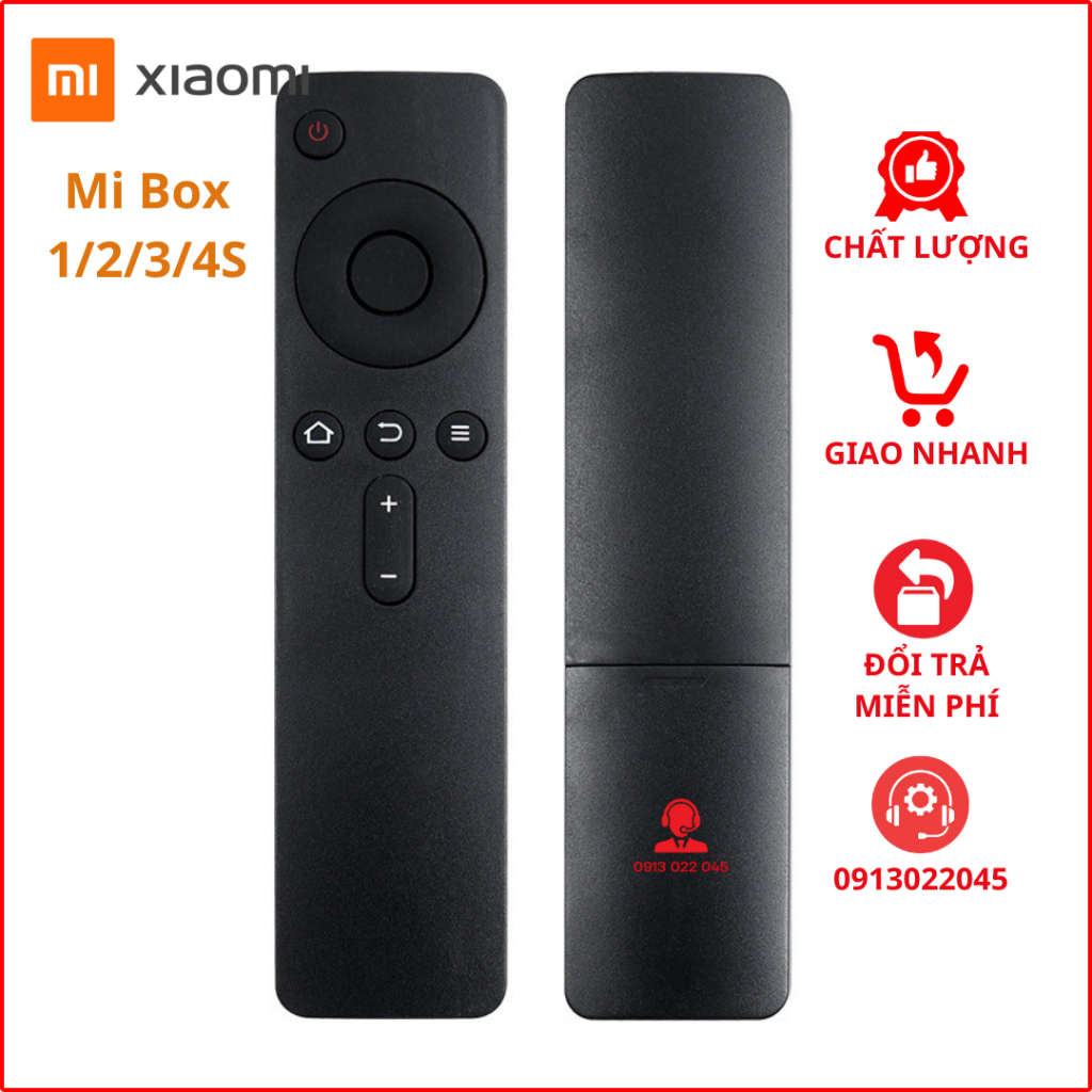 Điều khiển Xiaomi Mi TV Box 4/3/2/1 - Remote Xiaomi Mi TV Box 4/3/2/1.