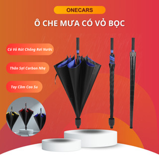 Ô Che Mưa Có Vỏ Bọc Ngoài Rút Gọn Chống Rơi Nước, Dù Thông Minh 8 Nan To Chống Rỉ Mở Tự Động