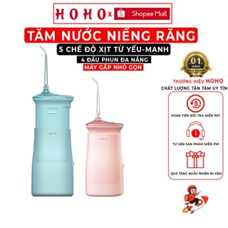 Máy tăm nước VKING nha khoa thế hệ mới 5 chế độ xịt máy chống thấm nước IPX7 có hộp đựng đầu xịt cao cấp BH 1Năm