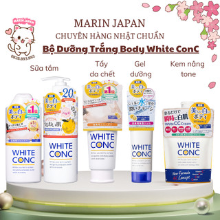 Bộ Dưỡng Trắng Da Body White ConC Nhật Bản