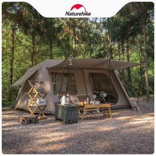 Lều Glamping Tự Bung 5-8 Người 2 Phòng Ngủ NatureHike Village 13 CNH22ZP004