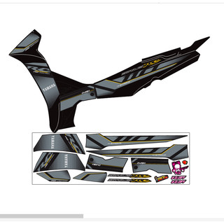 tem rời sirius Rc v1 - chất liệu decal