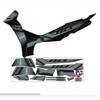 tem rời sirius Rc v1 - chất liệu decal