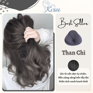 Thuốc Nhuộm Tóc Màu THAN CHÌ không cần tẩy tóc Kirei Hair, KireiHair, KIREIHAIR