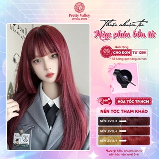Thuốc nhuộm tóc, thuốc nhuộm màu PHÚC BỒN TỬ Molokai siêu dưỡng - Pretty Valley Hair