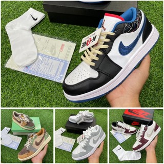 Giày Thể Thao Sneaker JD1 Jo/dan Thấp Cổ Siêu Hot Cao Cấp Ảnh Thật + fullbox + Tặng Tất