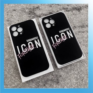 Ốp lưng iphone Dsquared2 icon Forever D44 Dẻo chống sốc Cạnh vuông bảo vệ camera 7plus/x/xsmax/11/12/13/14/pro/promax