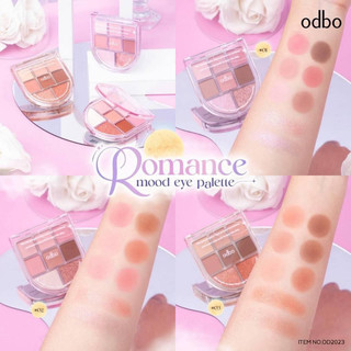 Bảng phấn mắt odbo romance mood eye palette thái lan