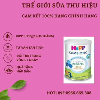 Sữa HiPP ORGANIC COMBIOTIC 3 350g date mới