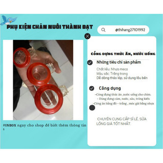 Cóng uống nước cho chim , chào mào , chim cảnh ,,,,