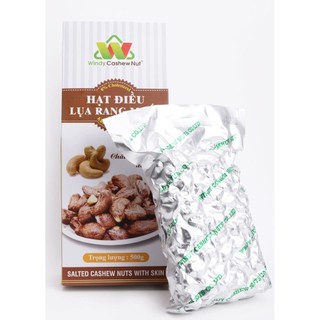 Hạt điều vỏ lụa rang muối loại ngon