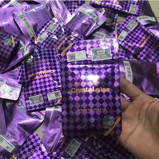 Keo tím crystal dùng nối mi chuyên nghiệp