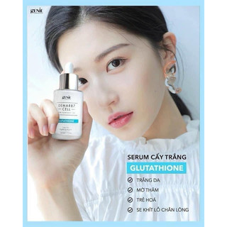 ( Combo ) Serum truyền trắng gluthathione + Nước thần se khít lổ chân lông Genie ( chuẩn auth - date mới )